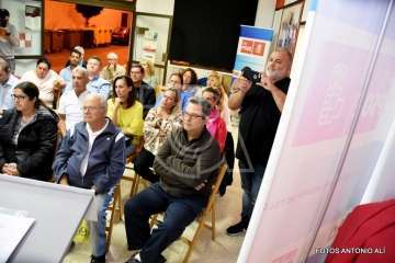 Debate entre los dos candidatos de primarias del PSOE de Telde (Foto Antonio Alí)